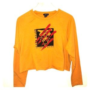 Dutch Bros Long Sleeve Crop